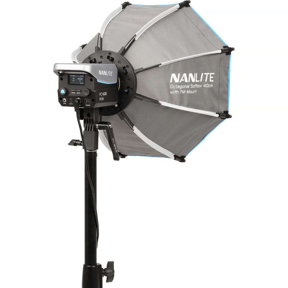 Nanlite Octagonal Softbox for FM Mount (15.7") image 3
