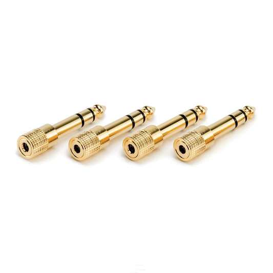RODE HJA-4 3.5mm TRS to 1/4" Headphone Adapters (4-Pack) image 1