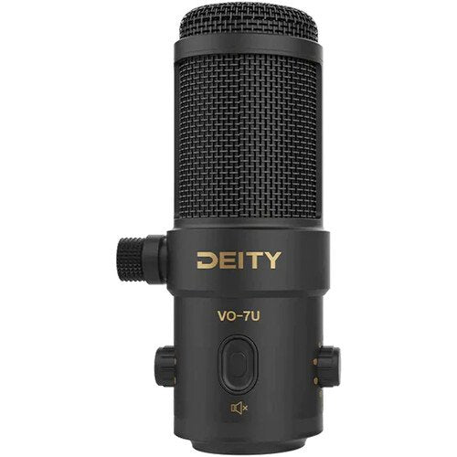 Deity Microphones VO-7U Dynamic Supercardioid USB Streamer Microphone Kit with Desktop Tripod (Black) image 1