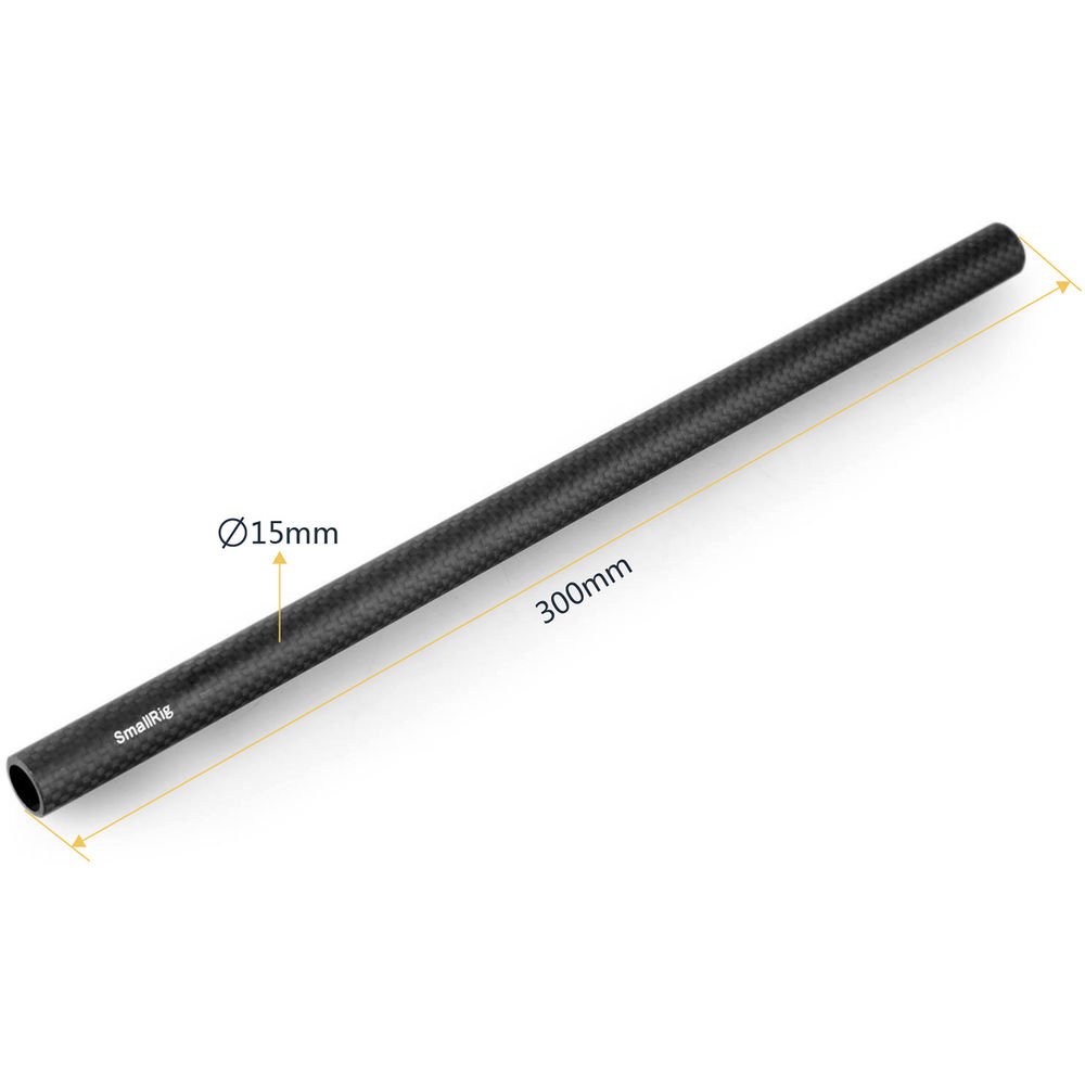 SmallRig 15mm Carbon Fiber Rod Set image 1