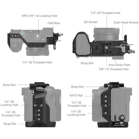 SmallRig Full Camera Cage for Sony a6700 image 2