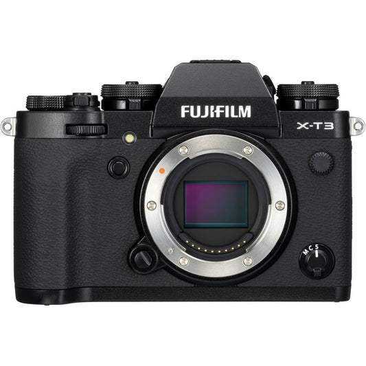 FUJIFILM X-T3 Mirrorless Digital Camera (Body Only, Black) image 0
