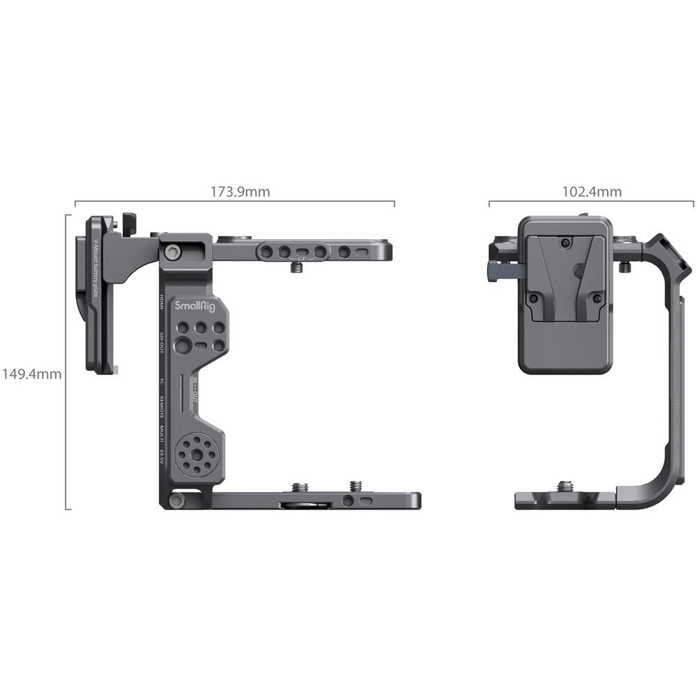 SmallRig Cage Kit for Sony FX6 (V-Mount) image 3