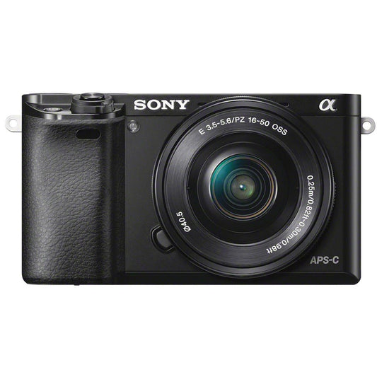 Sony Alpha A6000 Mirrorless Digital Camera with 16-50mm Lens (Black) image 0