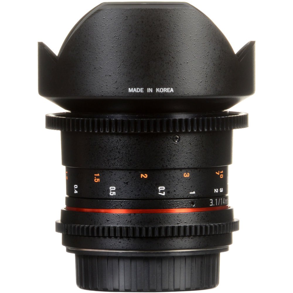 Samyang 14mm T3.1 VDSLRII Cine Lens for Sony E-Mount image 1