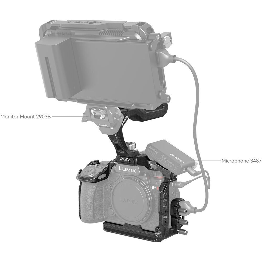 SmallRig Black Mamba Series Camera Cage Kit for Panasonic Lumix S5 II/S5 IIX image 2