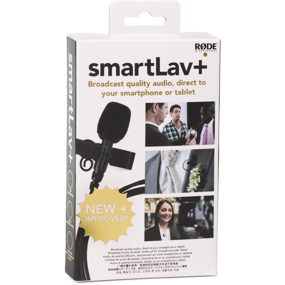 Rode SmartLav+ Lavalier Condenser Microphone for Smartphones with TRRS Connections image 2