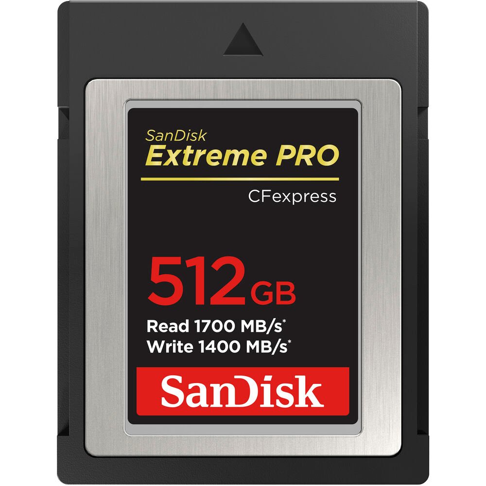 SanDisk 512GB Extreme PRO CFexpress Card Type B image 0