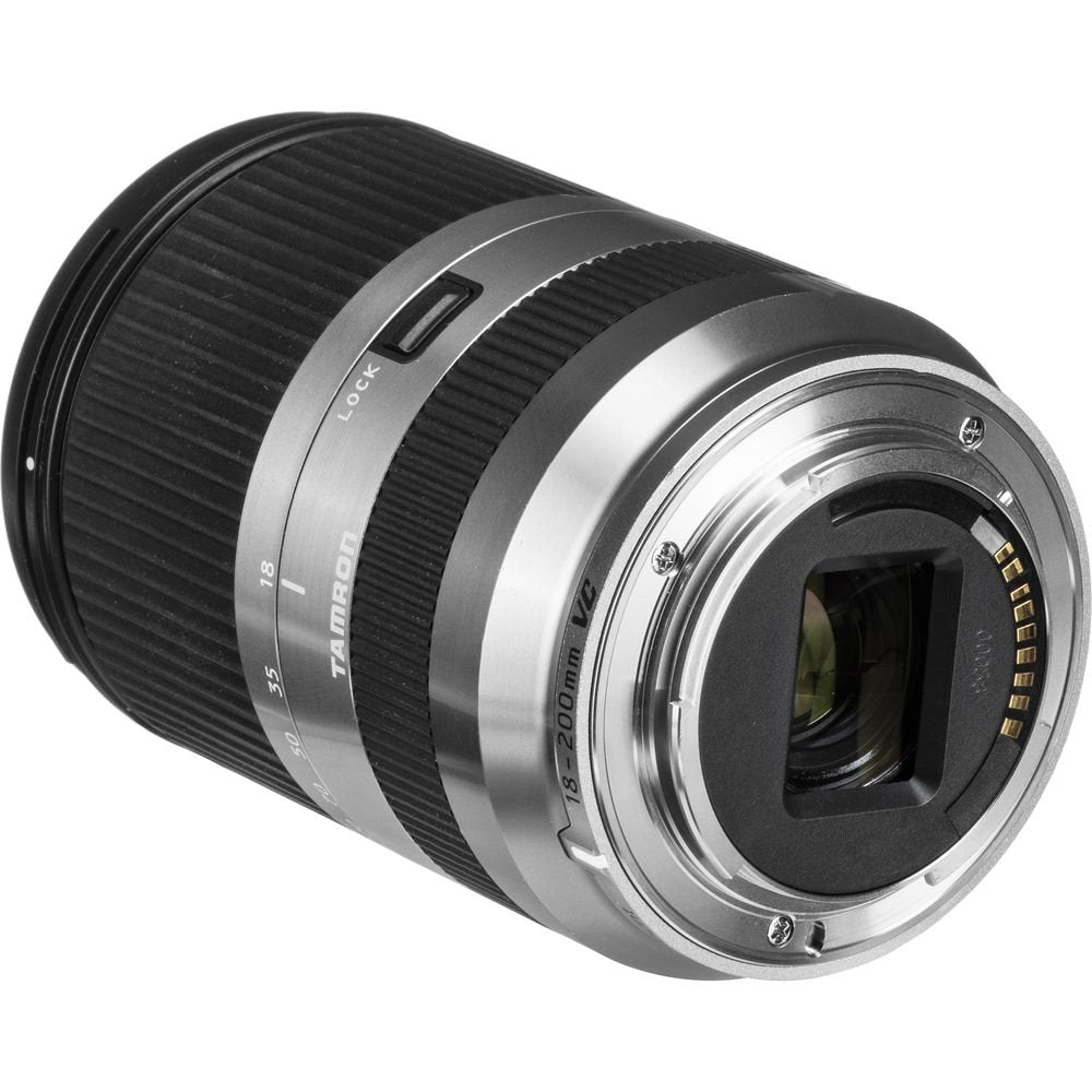 Tamron 18-200mm f/3.5-6.3 Di III VC Lens for Canon EF-M Mount (Silver) image 1