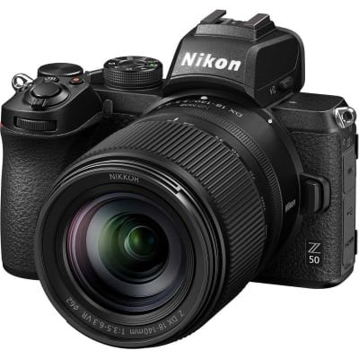 Nikon Z50 Mirrorless Camera With 18-140mm Lens image 0