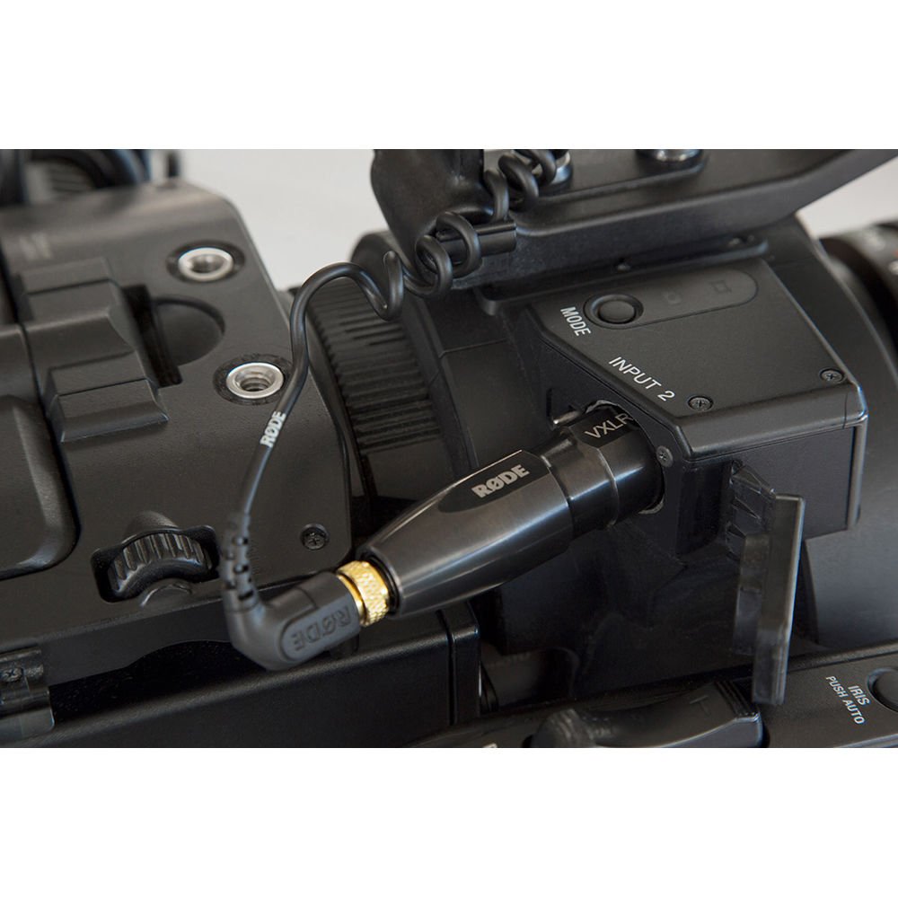 Rode VXLR+ 3.5mm TRS Female to XLR Male Adapter with Phantom Power Converter image 2