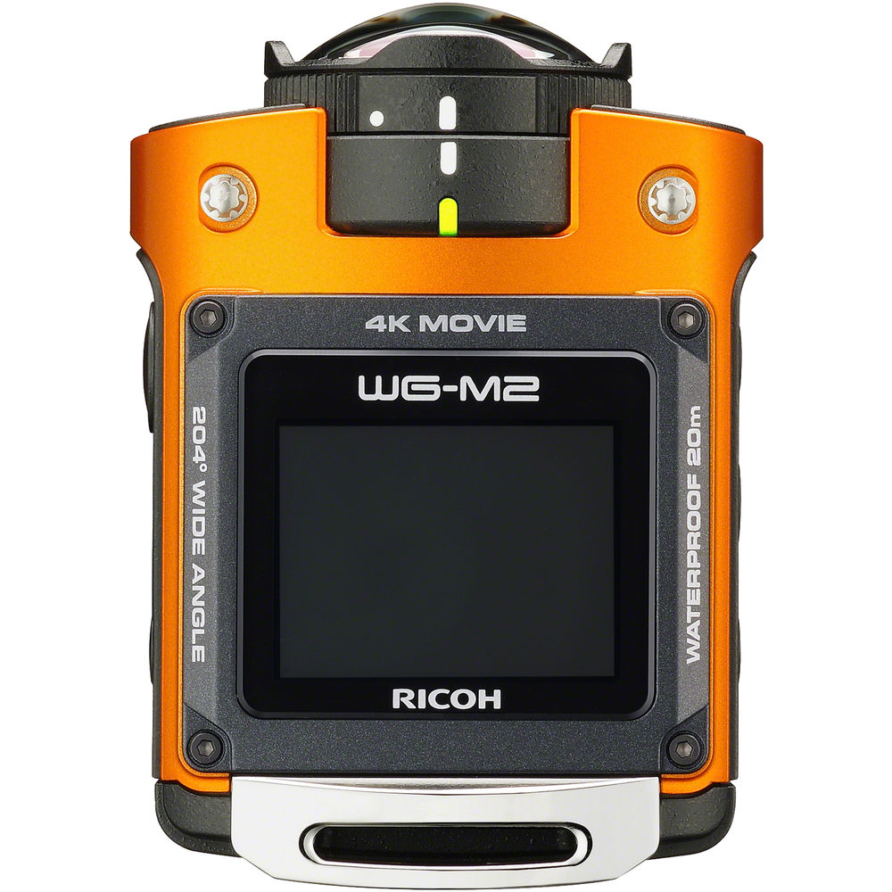 Ricoh WG-M2 Action Camera Kit (Orange) image 2