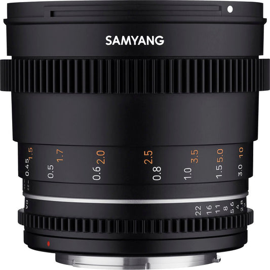 Samyang 50mm T1.5 VDSLR MK2 Cine Lens (E Mount) image 1