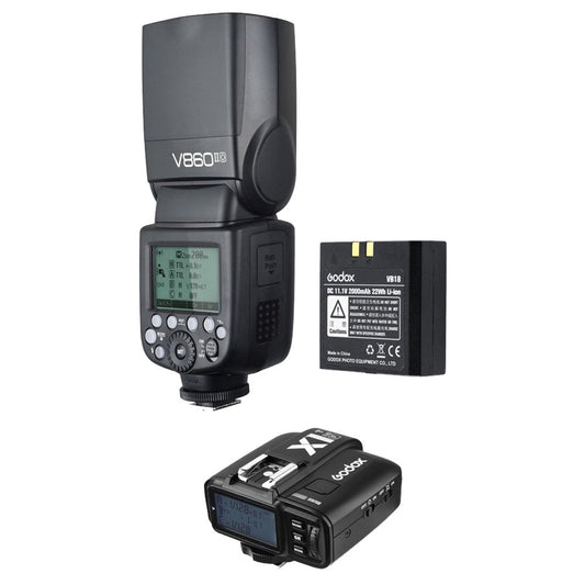 GODOX VING V860IIF TTL LI-ION FLASH KIT FOR FUJIFILM CAMERAS image 0