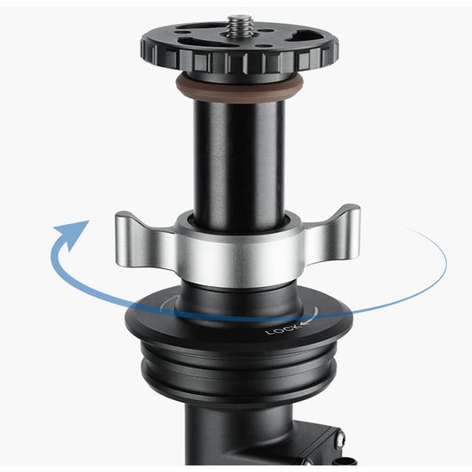 Leofoto GC-364C Geared Center Column for Tripod with 75mm Bowl Adapter image 1