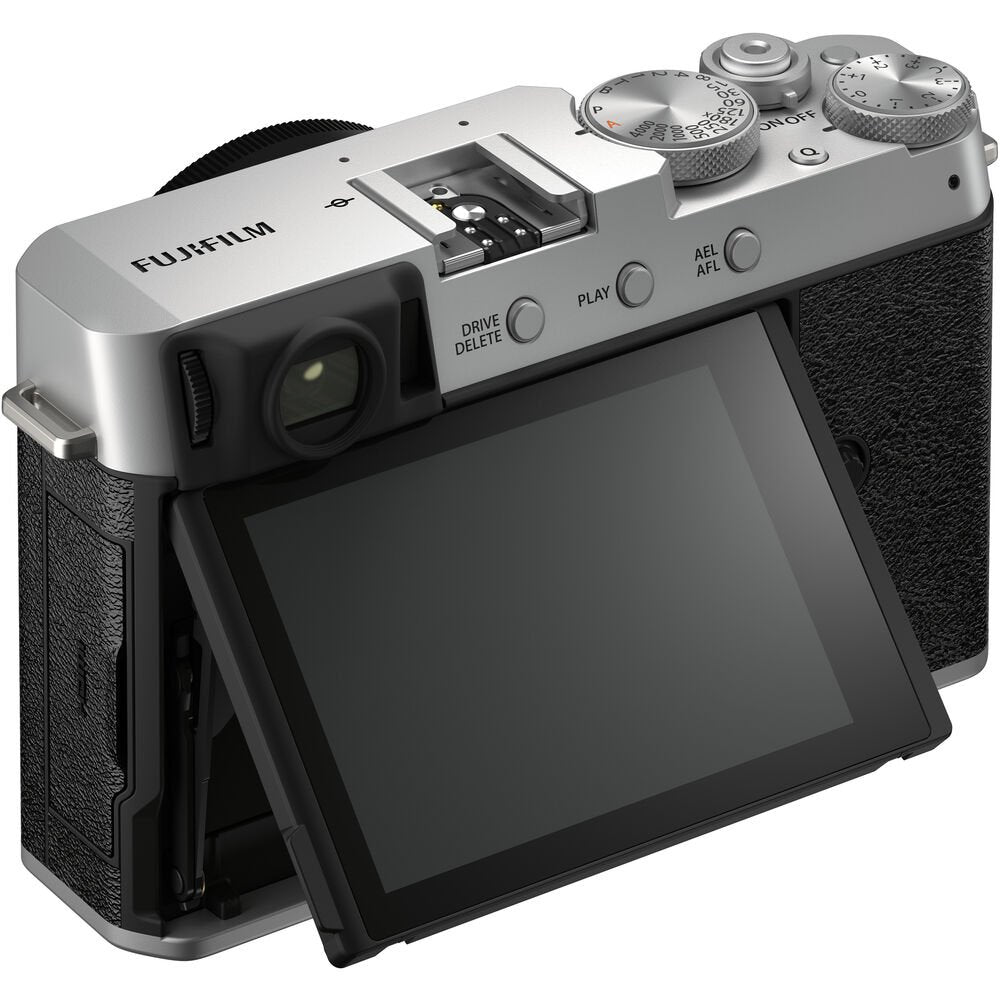 FUJIFILM X-E4 Mirrorless Camera with 27mm Lens (Silver) image 2