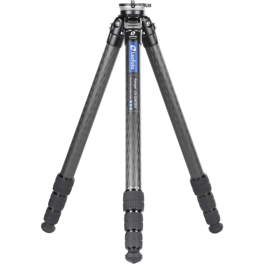Leofoto LS-324CEX Ranger Series Carbon Fiber Tripod with 15° Leveling Base image 0