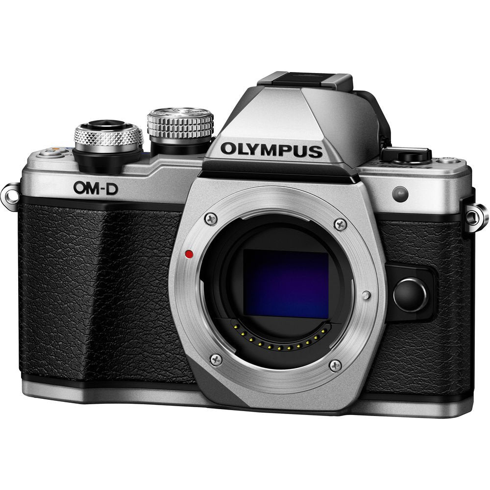 Olympus OM-D E-M10 Mark II Mirrorless Micro Four Thirds Digital Camera with 14-42mm II R Lens (Silver) image 7