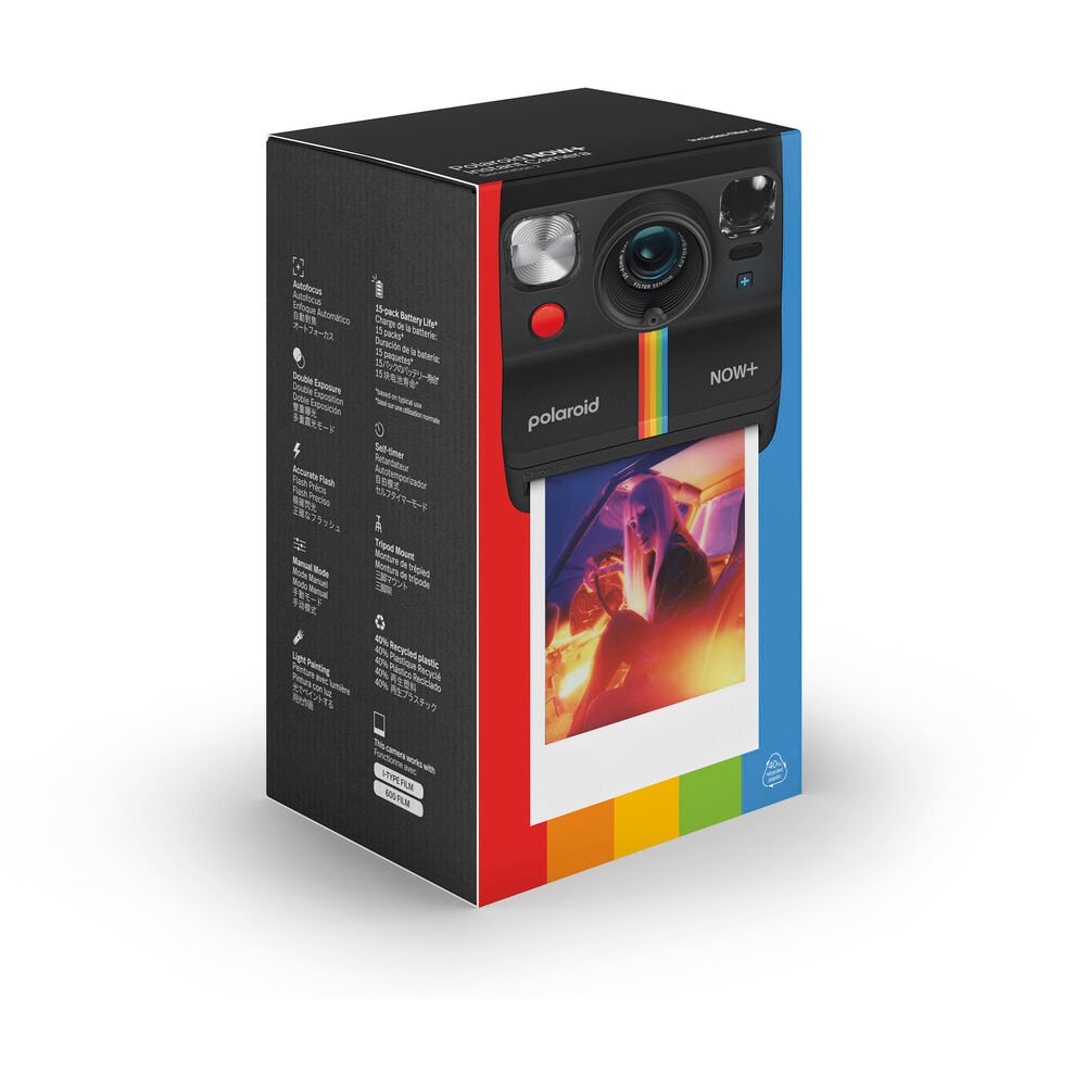 Polaroid Now+ Generation 2 i-Type Instant Camera with App Control (Black) image 4