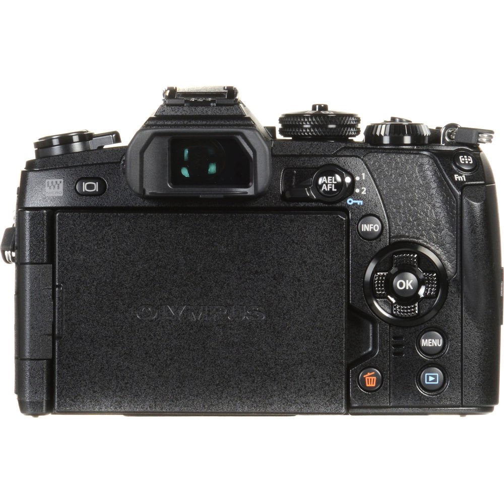 Olympus OM-D E-M1 Mark II Mirrorless Micro Four Thirds Camera with 12-40mm f/2.8 Lens Kit (Black) image 1