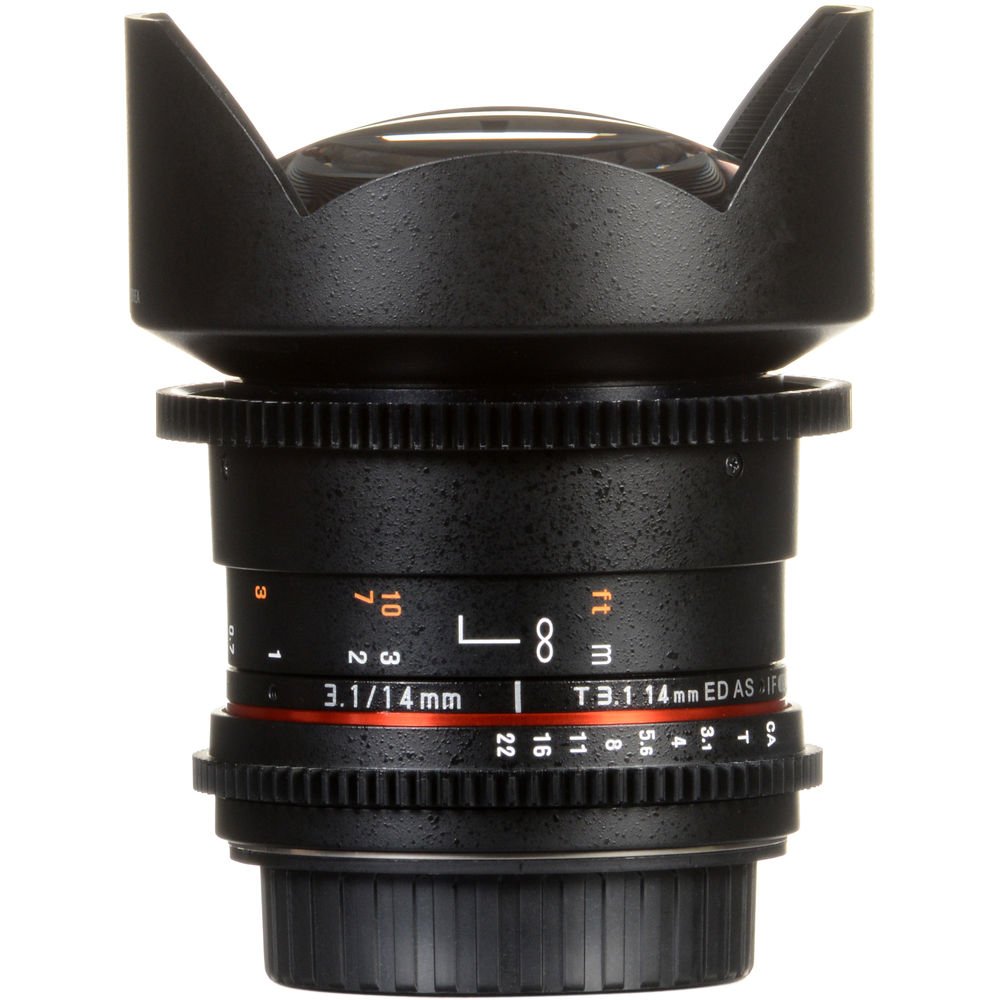 Samyang 14mm T3.1 VDSLRII Cine Lens for Canon EF Mount image 2