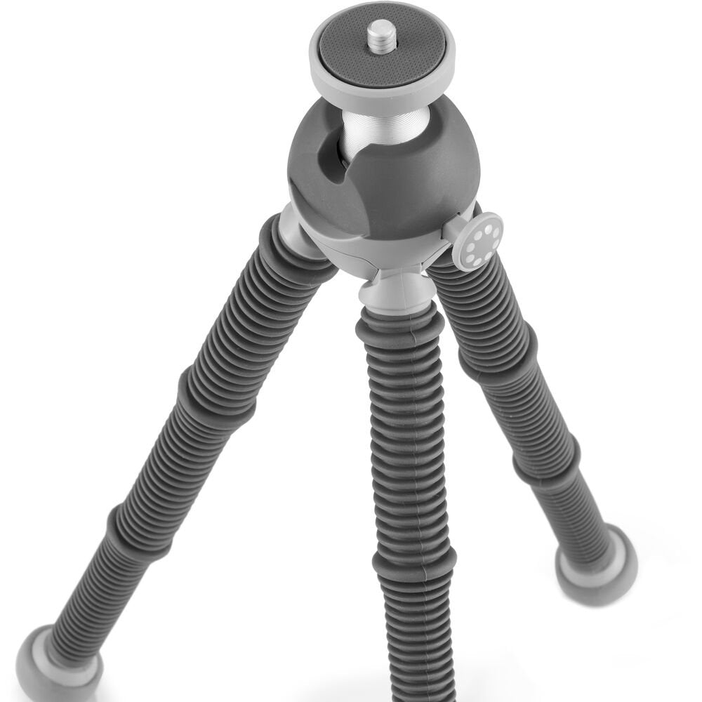 JOBY Podzilla Medium Tabletop Tripod Kit (Gray) image 5
