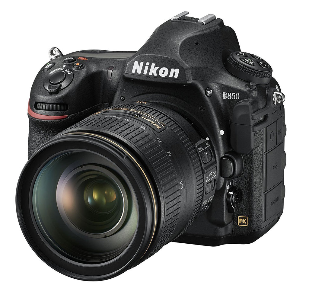 NIKON D850 DSLR Camera 24-120 mm VR Lens (Black) image 0