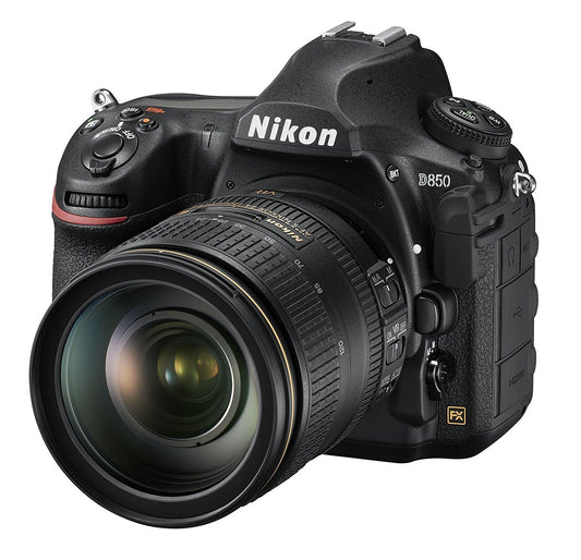 NIKON D850 DSLR Camera 24-120 mm VR Lens (Black) image 0