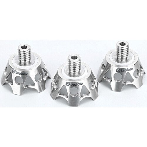 Leofoto Titanium Rock Claw Tripod Feet (Set of 3) image 1