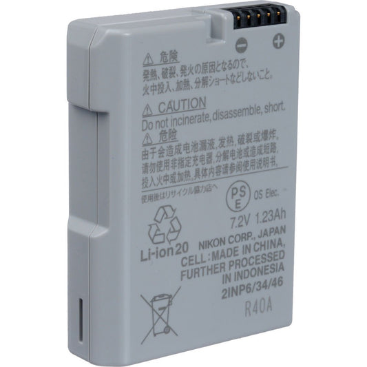 Nikon EN-EL14a Rechargeable Lithium-Ion Battery (7.2V, 1230mAh) image 1