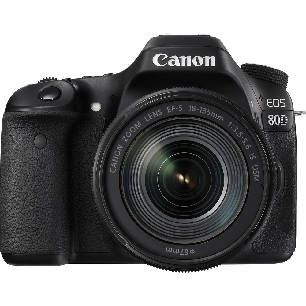 Canon EOS 80D DSLR Camera with 18-135mm Lens image 1