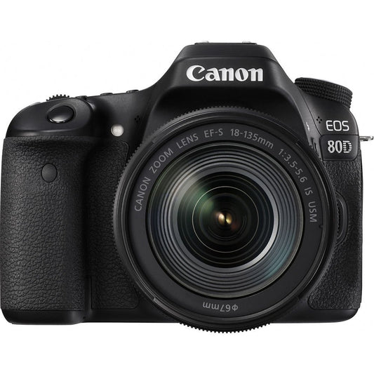 Canon EOS 80D DSLR Camera with 18-135mm Lens image 1