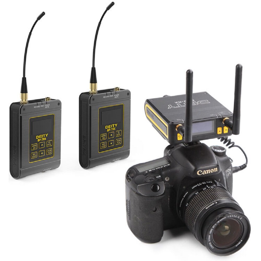 Deity Microphones Connect Deluxe Kit 2-Person Wireless Omni Lavalier Microphone System with Back-Up Recording (2.4 GHz) image 5