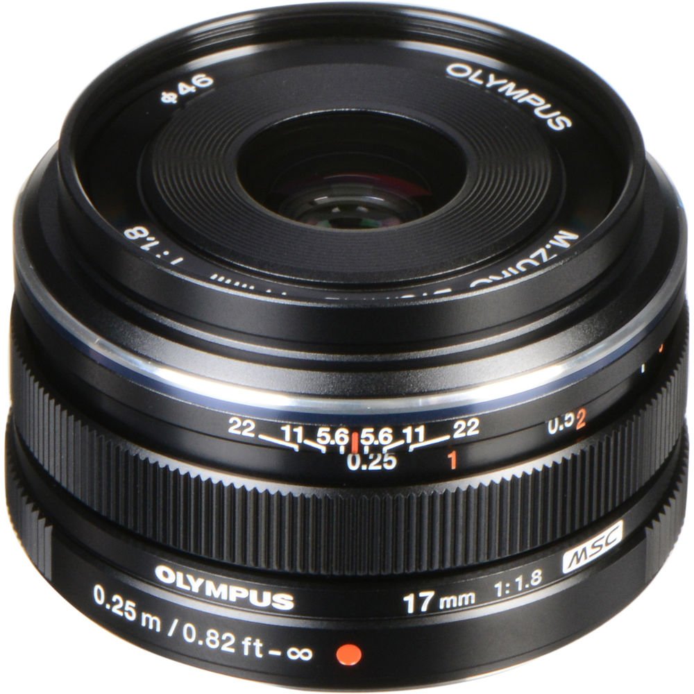 Olympus M.Zuiko Digital 17mm f/1.8 Lens (Black) image 2
