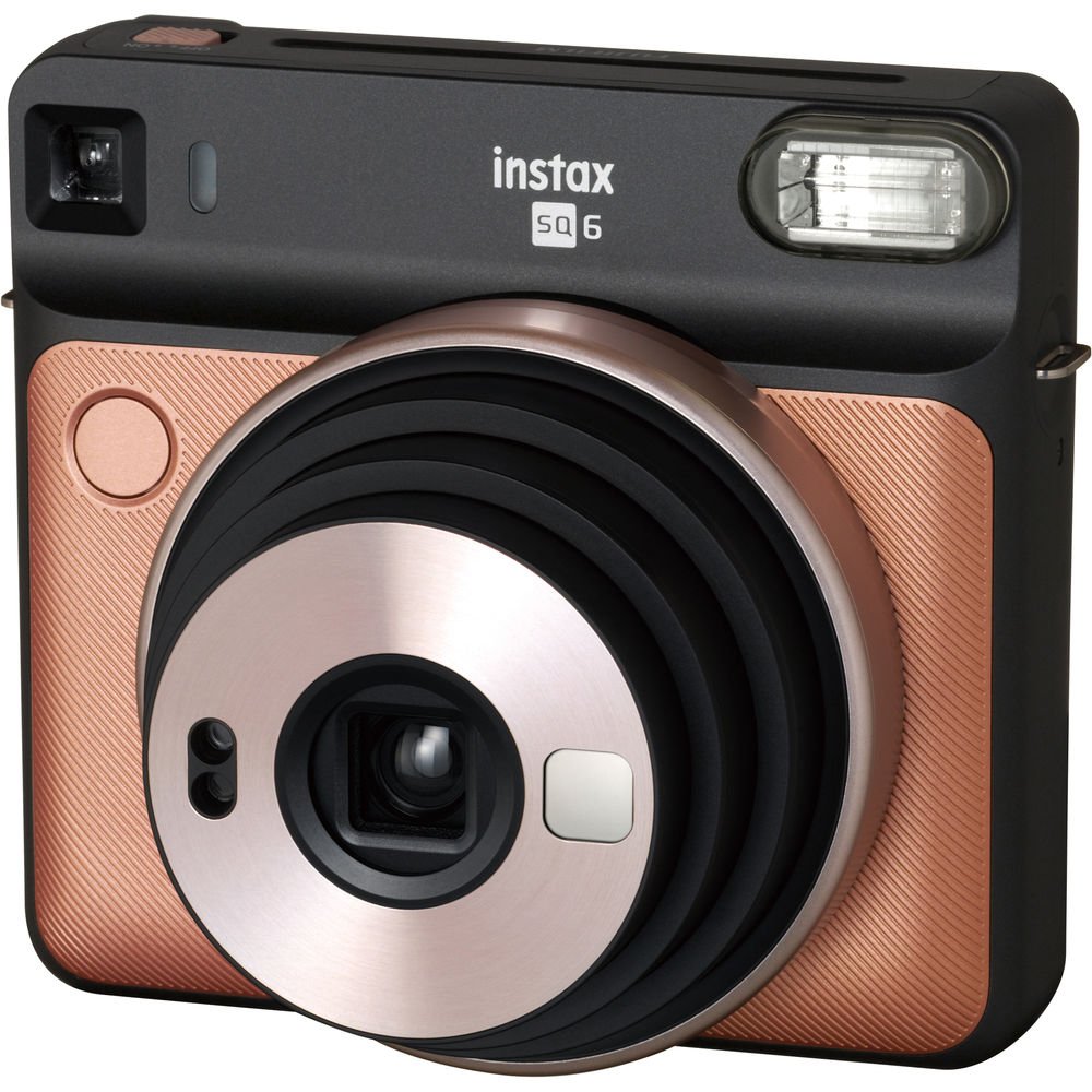 FUJIFILM INSTAX SQUARE SQ6 Instant Film Camera (Blush Gold) image 1