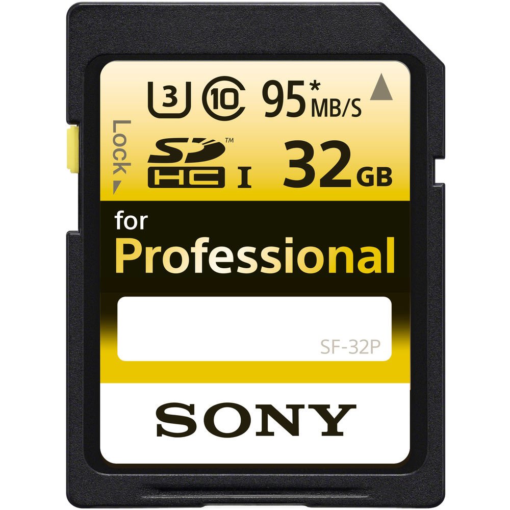 Sony 32GB Ultra-High Durability Professional SDHC UHS-I Memory Card image 1