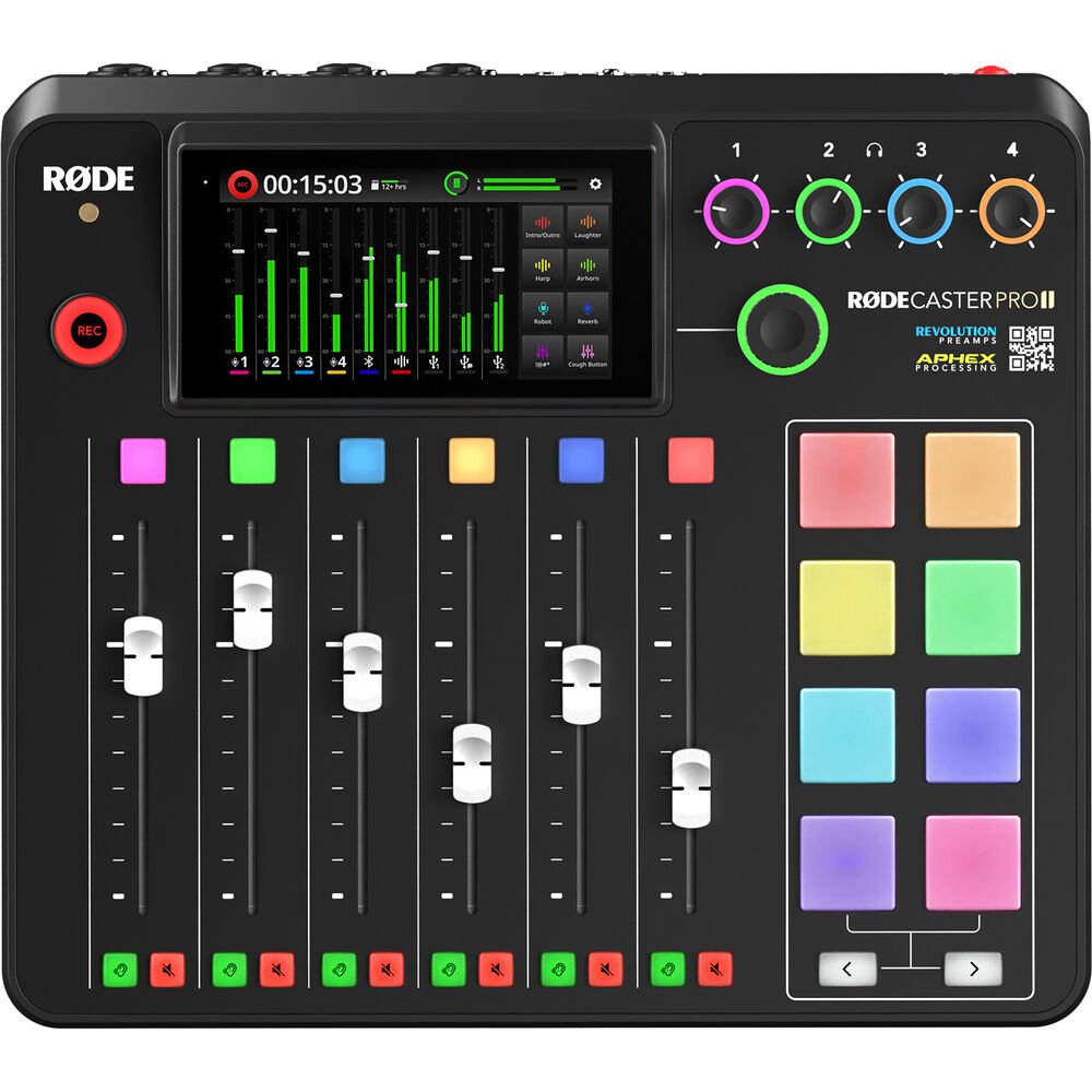 Rode RODECaster Pro II Integrated Audio Production Studio image 1