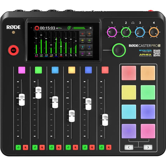 Rode RODECaster Pro II Integrated Audio Production Studio image 1