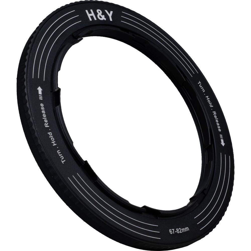 H&Y Filters REVORING 67-82mm Variable Adapter for 82mm Filters image 0