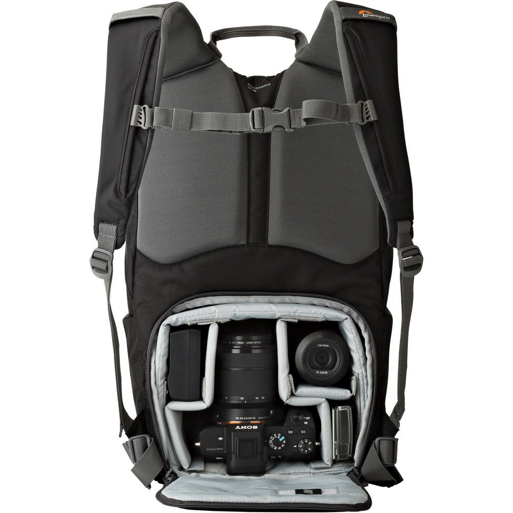 Lowepro Photo Hatchback Series BP 150 AW II Backpack (Black/Gray) image 3