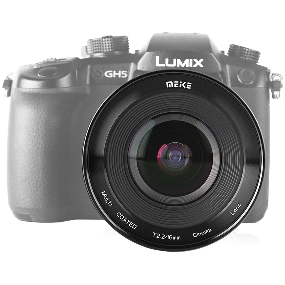Meike 16mm T2.2 Manual Focus Wide Angle Cinema Lens (MFT Mount) image 3