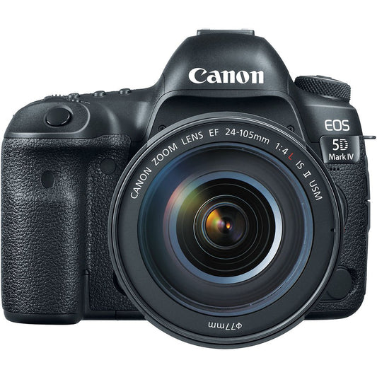 Canon EOS 5D Mark IV DSLR Camera with 24-105mm f/4L II Lens image 1