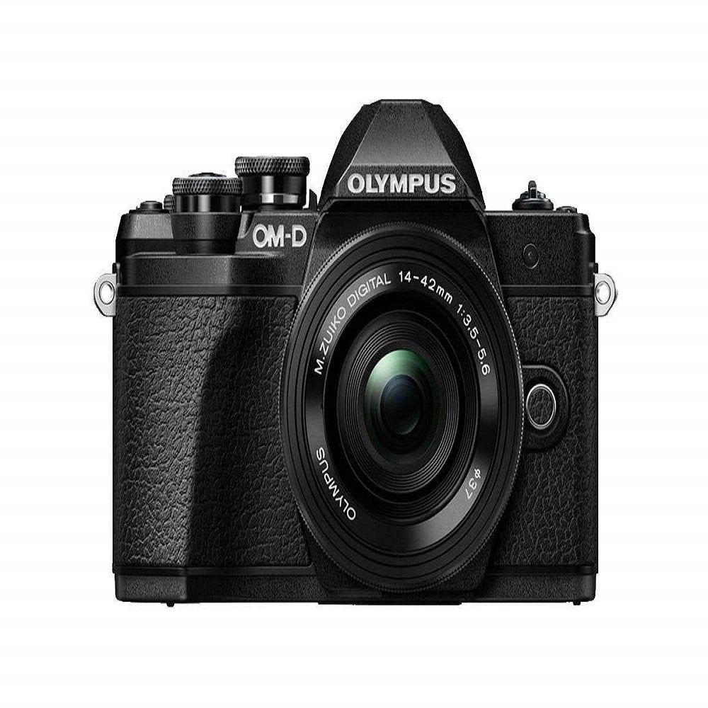 Olympus OM-D E-M10 Mark III Mirrorless Camera with 14-42mm II R Lens (Black) image 1