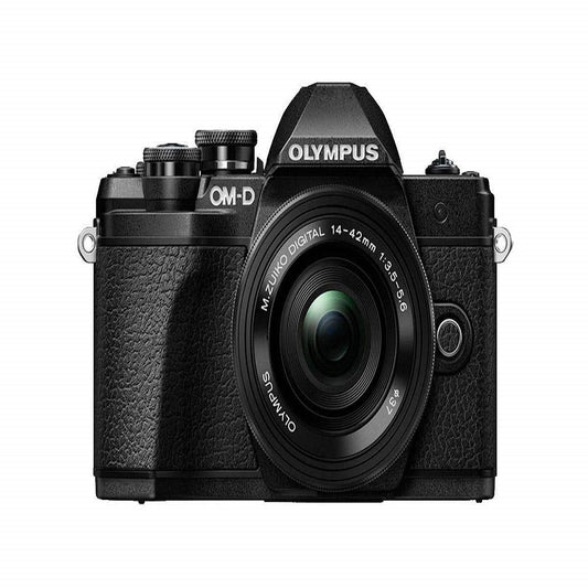 Olympus OM-D E-M10 Mark III Mirrorless Camera with 14-42mm II R Lens (Black) image 1