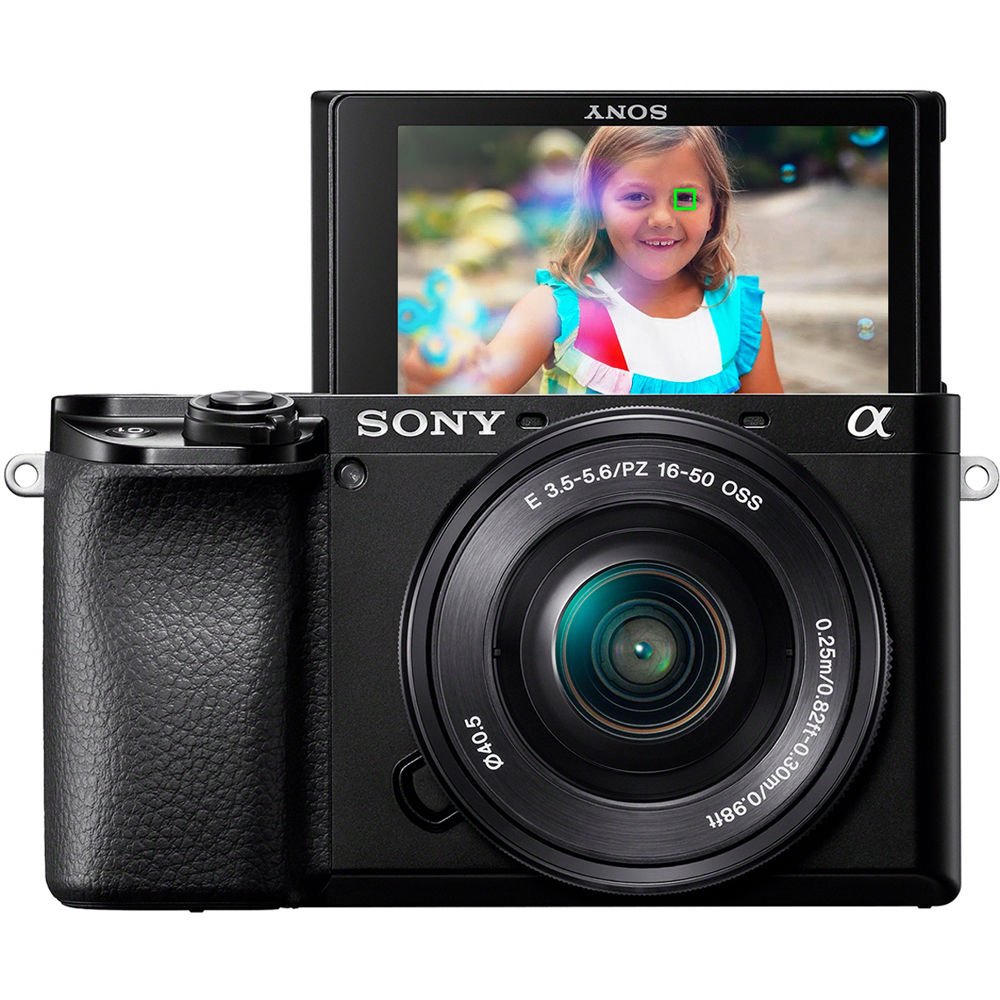 Sony Alpha A6100 Mirrorless Digital Camera with 16-50mm Lens image 0