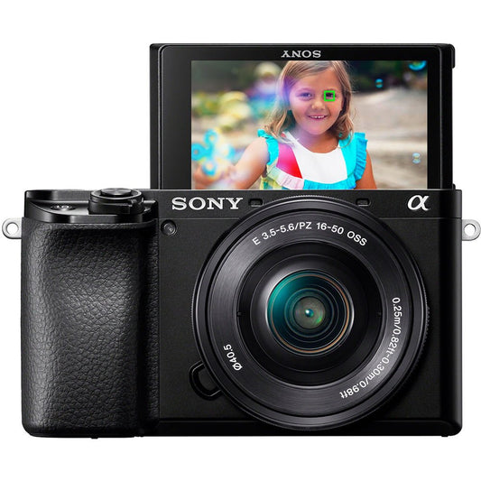 Sony Alpha A6100 Mirrorless Digital Camera with 16-50mm Lens image 0