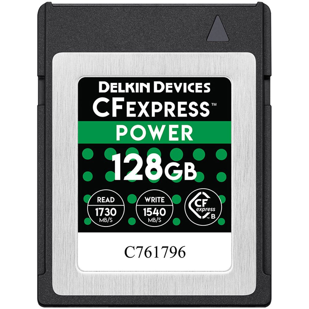 Delkin Devices 128GB POWER CFexpress Type B Memory Card image 1
