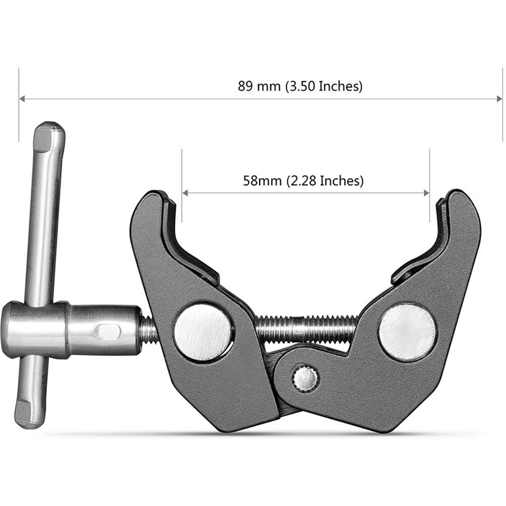 SmallRig Super Clamp with 1/4"-20 and 3/8"-16 Threads image 4