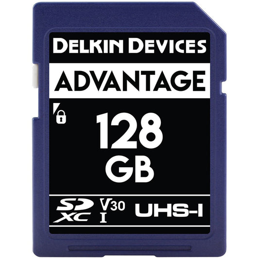 Delkin Devices 128GB Advantage UHS-I SDXC Memory Card image 1