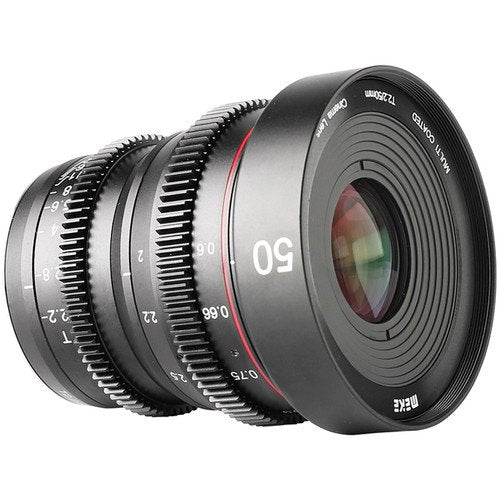 Meike 50mm T2.2 Manual Focus Cinema Lens (MFT Mount) image 1